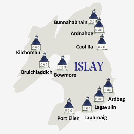Map Islay